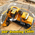 1:12 3, 4, 5, 6, 7 SMILESSKIDDO Excavator Toy - Large Friction Powered Excavator Truck Toy with Lights, Sounds, Toy