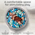 Fulton & Ivy (35"x11.8") 1-3 Premium Baby and Toddler Ball Pit | Easy to Clean Memory Foam Ball Pit Made with Non-Toxic
