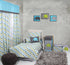 Elephants Aqua/Lime/Grey Decorative Pillow by Bacati