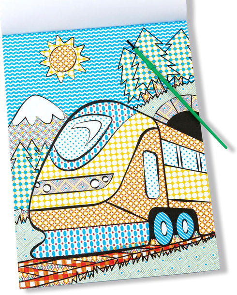 Melissa & Doug 9339 My First Paint With Water Coloring Book - Vehicles (24 Painting Pages)