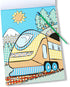 Melissa & Doug 9339 My First Paint With Water Coloring Book - Vehicles (24 Painting Pages)