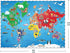 World Map Puzzle for Kids - 75 Piece Geography Jigsaw Puzzles for Ages 4-10, Globe Atlas Puzzle