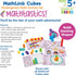 MathLink Cubes Kindergarten Math Activity Set, 115 Pieces, PreK Manipulatives for Age 5+
