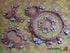 EnderToys Planetary Outpost Remixed Craters by Makers Anvil, 3D Printed Tabletop RPG Scenery for 28mm