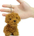 Vel Backpack 5 inch Cute Stuffed Animal Dog Plush Animal Keychain, Fashion Accessory Clips, Kindergarten Gift, Handbag