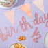 Boao Pre-Strung Half Birthday Decorations Set, Glitter 1/2 Half Year Cake Topper, 6 Months Happy Banner for Baby Shower