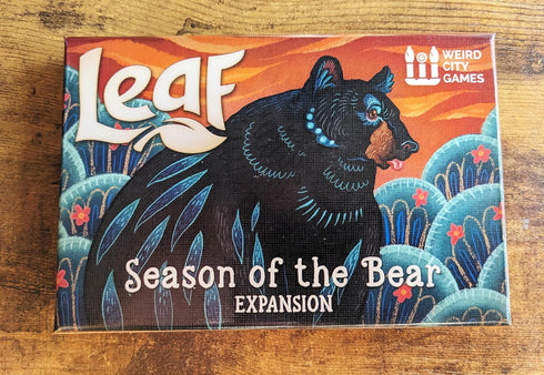 Leaf Board Game Season of The Bear Expansion by Weird City Games, Strategy Board Game