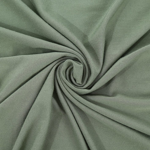 Kloovete 47 47 inches(Sage) Large Jersey Knitted Swaddle Blanket for Baby, Soft Stretchy Receiving Blanket for Newborns