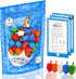 Hanukkah Dreidels, Multicolor Plastic Chanuka Draydels with English Transliteration, 30-Pack