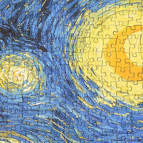 3000 Piece Jigsaw Puzzle - The Starry Night by Van Gogh for Adults - Learning and Education Toy Gift