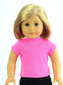 18-Inch Pack 5 American Fashion World T-Shirts Vibrant Colors for Dolls | of | Premium Quality & Trendy Design | Dolls