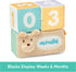 GUND Baby Milestones and Moments Soft Blocks, Plush Photo Prop Sensory Toy Blocks for Babies and Newborns, Multicolor