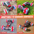 4WD Stunt Car, 2.4 GHz Gesture Sensor RC Cars, Double-Sided Vehicle 360° Flip Buggy with Music Spray, Best Gift for