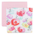 (Set HonestBaby Organic Cotton Changing Pad Covers of Two), Rose Blossom/Pink, One Size