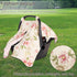 blackonvlm Summer Muslin Carseat Cover for Babies, Breathable Multi-use Infant Carseat Cover Lightweight Stretchy Baby