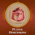 Genius Games Human Abdomen Anatomy Jigsaw Puzzle - Unique Shaped Science Puzzles with Accurate Illustrations