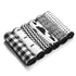 BaeBae Goods 21"x10" 6 Pack Burp Cloths for Baby Boy & Girl - Ultra Absorbent Burping Rags - Anti Shrink Unisex Burpy