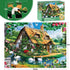 VoYouTwo 300 Country 8-10 10-12,Garden Nights,20.5x15 Piece Puzzles for Adults, Cottage Lake Puzzle for Adults Kids