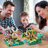 Tree House River Windmill and Port Cabin Model - Creative DIY Assembly Blocks for Girls, Children, and Adults