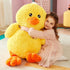 IKASA Large Duck Stuffed Animals, 19" Cute Jumbo Fluffy Plush Toy, Gifts for Kids (Yellow)