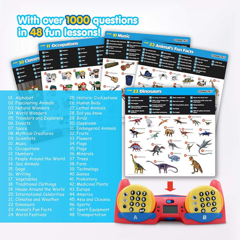 BEST LEARNING Connectrix - Educational Matching Game for Kids Ages 6+, 1 to 2 Players, Birthday Gift for Boys and Girls