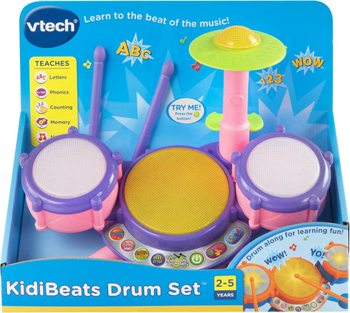 Set, VTech KidiBeats Drum Pink