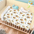 Novusopt Custom Blanket with Name,Personalized Bee Swaddle Blanket Baby Boy Girl Receiving Blankets Neutral Gift