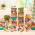 60 Playset 3+ Terra by Battat Pieces Dinosaur Figures Assorted Mini Plastic Animals for Kids Birthday Party Supplies
