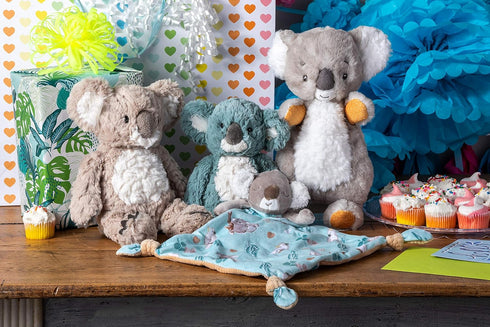 Mary Meyer Little Knottie Lovey Security Blanket, Down Under Koala, 10 x 10-Inches