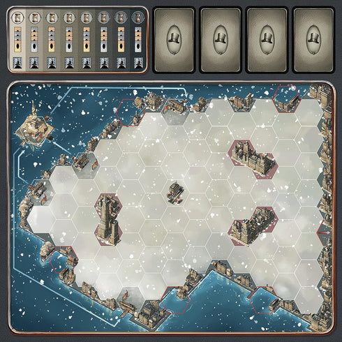 Hurrican Mr. Jack: New York | Expert Version of Classic Mr. Jack London | 2 Player Game for Ages 14+