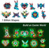 1 1 12 243 TOSY Magnet Pyramid Stone - Cube Transforms into Billion Shapes (Bunny, Egg Basket, Flowers, Heart), Easter