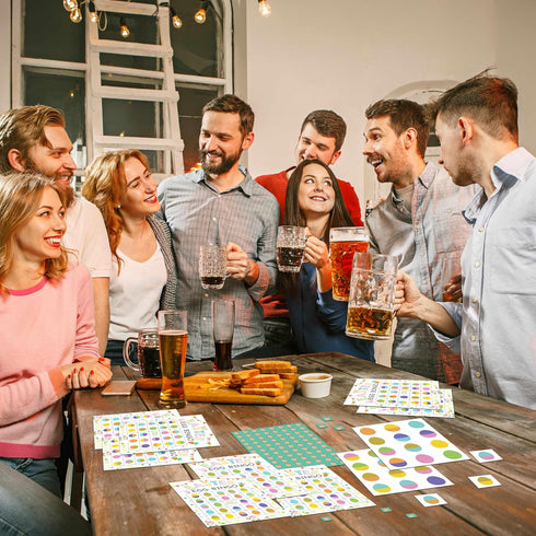 Easter Bingo Game, Outdoor Party Games for Adults, Easter Egg Hunt Bingo, 24 Players Bingo Game (B02)
