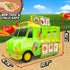 12" 14 3+ Maxx Action Farmer's Market Food Truck, Lights and Sounds, Includes Play Pieces, Miniature Food, Pretend Play