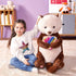 IKASA 30" Large Sea Otter Stuffed Animal Plush Toy, Giant Cute Jumbo Soft Fluffy Plushie, Gifts for Kids
