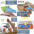 STEM Building Toy for 7-12 Years Old Boys, 171Pcs 7-in-1 Models Construction Set, Educational Toys for Kids 5-7