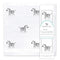 Amazing Baby - Sensory Muslin Swaddle Blanket, Premium Cotton, XLarge 46x46 inches,