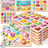 SYNARRY Wooden Puzzles for Toddlers 1-3, 6XSET Toddlers Puzzles Ages 1-3 with
