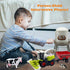 Farm Animals Toys Set - Barn Toy Combine Harvester Tractor with Trailer and Figures Playset for Kids 3-7 Years Old