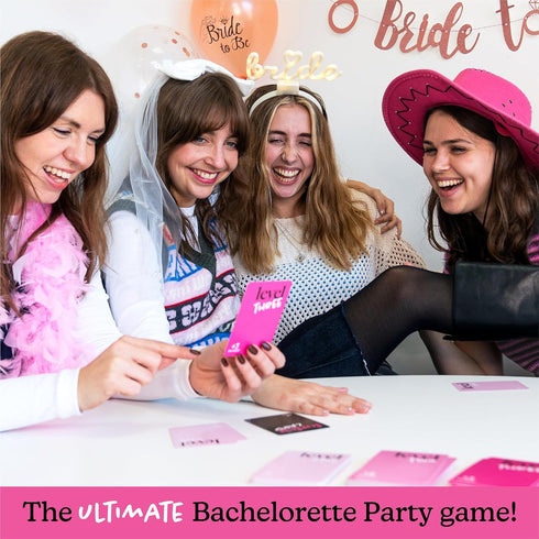 Bachelorette Party Game - 99 Diverse Questions for Bridal Party Fun, Adult Party Games for Grown Ups