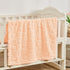 Cozy 30"x40" Yurhap Fleece Baby Blanket Heart Checkered, Ultra Soft Baby Blankets for Girls Boys, Fluffy Infant Toddler