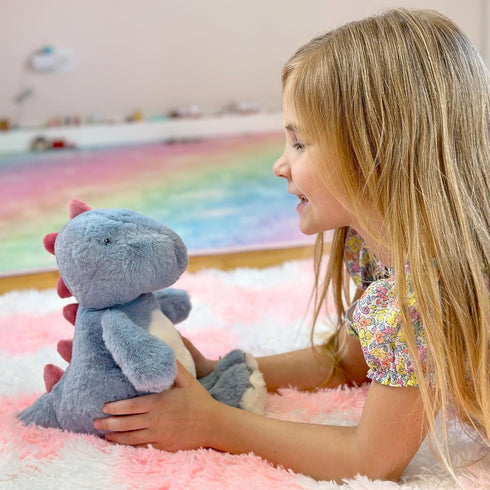 Dinosaur Stuffed Animal - 9'' Tall, Soft and Cuddly Dinosaur Plush, Perfect Dino Plush for Your Little Ones, Great Gift for Boys or Girls