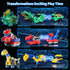 6-in-1 Set,STEM 3 4 5 6 7 8 9 10 Eohemeral Dinosaur Transforming Robot Toys Toy Combine Dinosaur Transform into