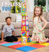 16-Pack 12x12 TOYVELT Foam Puzzle Floor Mat for Kids - Interlocking EVA Play Mats Multicolor - Non-Slip Educational