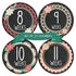 Pregnancy Weekly Belly Growth Stickers - Large Set of 36, Maternity Keepsake Photo Prop