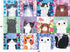 300 RoseArt - Planet Cat - Floral Cats - Piece Jigsaw Puzzle for Adults