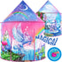 W&O Unicorn Sparkle Play Tent with Magical Unicorn Sounds - Captivating Pop