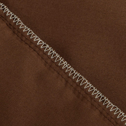NTBAY Toddler Sheet Set, 3-Piece Microfiber Crib Sheet Set, Solid Brown Toddler Bedding with Flat and Fitted Sheets