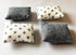 Mini Bed Set Dollhouse Furniture, 1/12 Scale Realistic Bedroom Accessories for 6 Inch Dolls