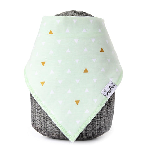 Copper Pearl Baby Bandana Bibs - 4 Pack Soft Cotton Bibs for Drooling and Teething, Adjustable for Newborns to Toddlers