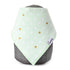 Copper Pearl Baby Bandana Bibs - 4 Pack Soft Cotton Bibs for Drooling and Teething, Adjustable for Newborns to Toddlers